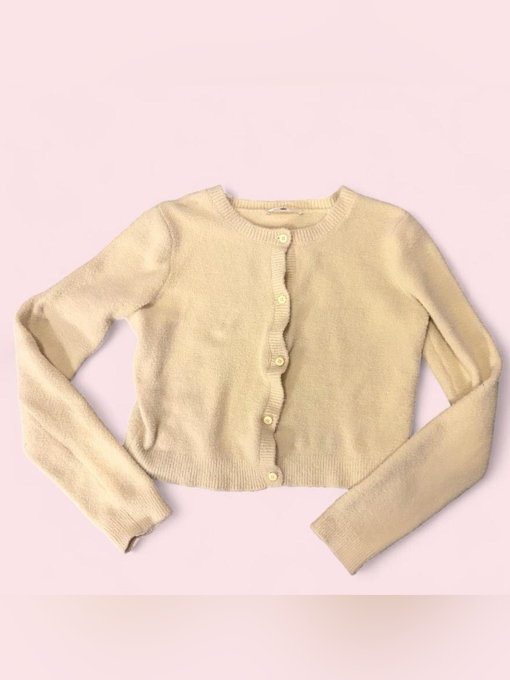 Alo Snuggle Up Sweater Cropped Cardigan